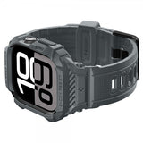 Spigen Apple Watch 46mm (Series 10/11) Armbånd Rugged Armor Pro 2 Dark Gray