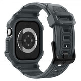 Spigen Apple Watch 46mm (Series 10/11) Armbånd Rugged Armor Pro 2 Dark Gray