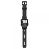 Spigen Apple Watch 46mm (Series 10/11) Armbånd Rugged Armor Pro 2 Matte Black