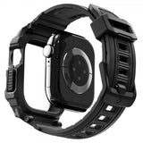 Spigen Apple Watch 46mm (Series 10/11) Armbånd Rugged Armor Pro 2 Matte Black