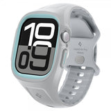 Spigen Apple Watch 46mm (Series 10/11) Deksel med Armbånd Liquid Air Pro Grå
