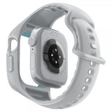 Spigen Apple Watch 46mm (Series 10/11) Deksel med Armbånd Liquid Air Pro Grå
