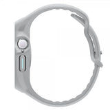 Spigen Apple Watch 46mm (Series 10/11) Deksel med Armbånd Liquid Air Pro Grå