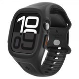 Spigen Apple Watch 46mm (Series 10/11) Deksel med Armbånd Liquid Air Pro Matte Black