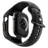 Spigen Apple Watch 46mm (Series 10/11) Deksel med Armbånd Liquid Air Pro Matte Black