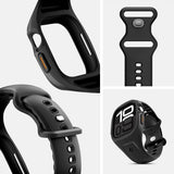 Spigen Apple Watch 46mm (Series 10/11) Deksel med Armbånd Liquid Air Pro Matte Black
