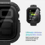 Spigen Apple Watch 46mm (Series 10/11) Deksel med Skjermbeskytter Tough Armor Svart