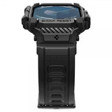 Spigen Apple Watch 46mm (Series 10/11) Armbånd og Deksel Rugged Armor Pro Matte Black