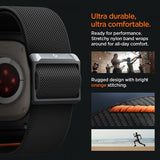 Spigen Apple Watch Ultra 1/2 49mm Armbånd og Deksel Lite Fit Pro Matte Black