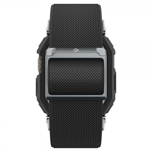 Spigen Apple Watch Ultra 1/2 49mm Armbånd og Deksel Lite Fit Pro Matte Black