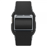 Spigen Apple Watch Ultra 1/2 49mm Armbånd og Deksel Lite Fit Pro Matte Black