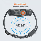 Spigen Apple Watch Ultra 49mm Armbånd og Deksel Rugged Armor Pro Dark Gray