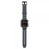 Spigen Apple Watch Ultra 49mm Armbånd og Deksel Rugged Armor Pro Dark Gray