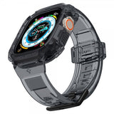 Spigen Apple Watch Ultra 49mm Armbånd og Deksel Rugged Armor Pro Space Crystal
