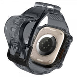 Spigen Apple Watch Ultra 49mm Armbånd og Deksel Rugged Armor Pro Space Crystal