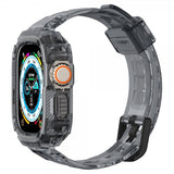 Spigen Apple Watch Ultra 49mm Armbånd og Deksel Rugged Armor Pro Space Crystal
