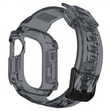 Spigen Apple Watch Ultra 49mm Armbånd og Deksel Rugged Armor Pro Space Crystal