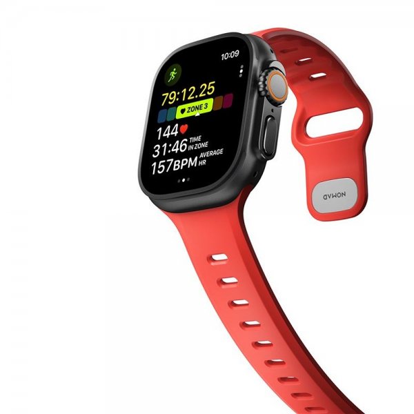 Nomad Apple Watch Ultra 49mm Armbånd Tempo Band Crush