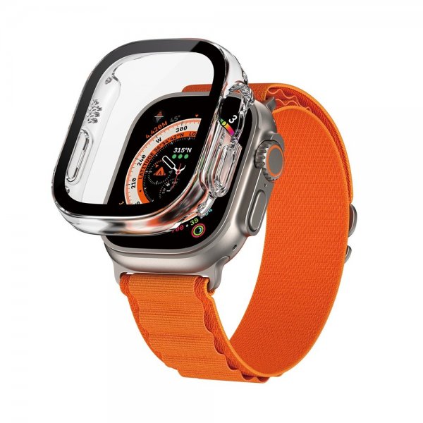 PanzerGlass Apple Watch Ultra Deksel Skjermbeskytter Full Body Protector Transparent