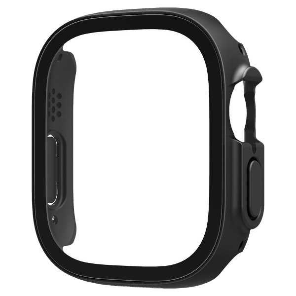 Spigen Apple Watch Ultra Deksel med Skjermbeskytter Thin Fit 360 Svart