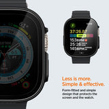 Spigen Apple Watch Ultra Deksel med Skjermbeskytter Thin Fit 360 Svart