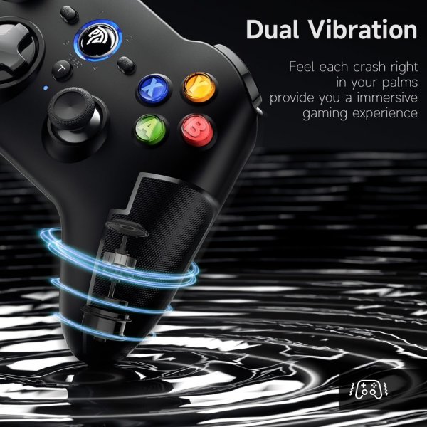 EasySMX Arion 9013 Pro Trådløs Spillkontroller PC/Switch/Mobil Svart