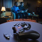 EasySMX Arion 9101 Trådløs Spillkontroller PS3/Android/PC Svart