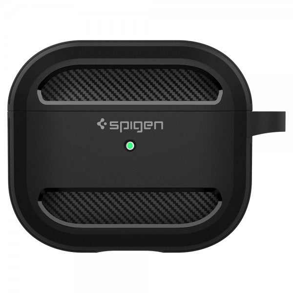 Spigen AirPods 3 Deksel Rugged Armor Matte Black