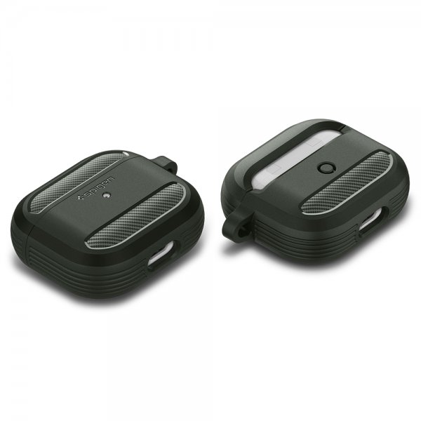 Spigen AirPods 3 Deksel Rugged Armor Military Green