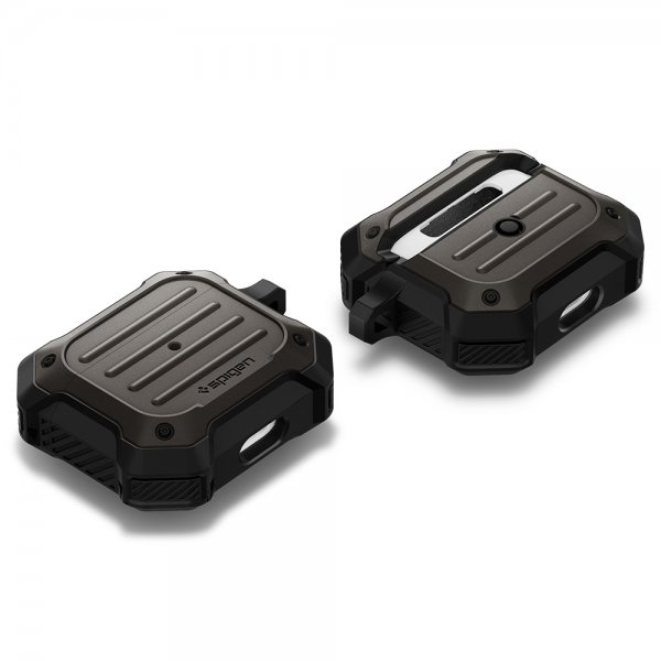 Spigen AirPods 3 Deksel Tough Armor Gunmetal