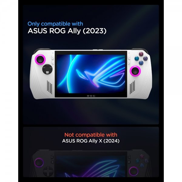 Spigen ASUS ROG Ally 2023 Deksel Rugged Armor Svart