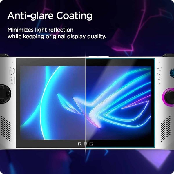 Spigen Asus ROG Ally Skjermbeskytter GLAS.tR Slim