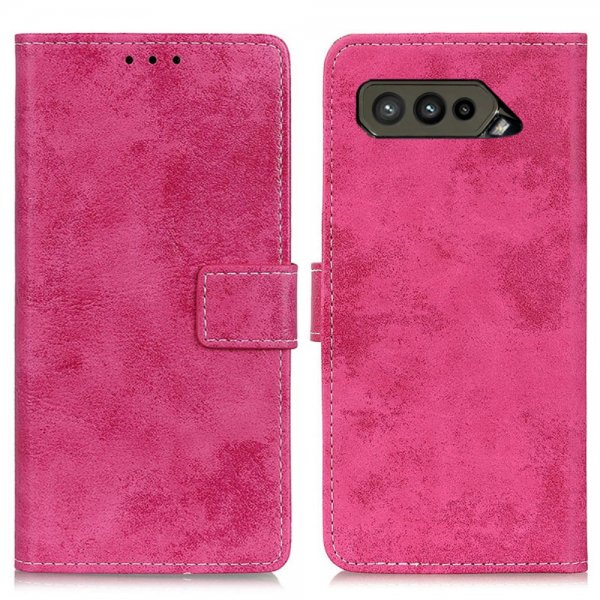 Asus ROG Phone 5 Etui Vintage Magenta