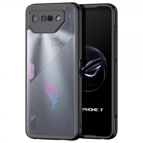 Dux Ducis Asus ROG Phone 7 Deksel Aimo Series Svart