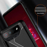 Asus ROG Phone 7 Deksel med Tekstur Svart