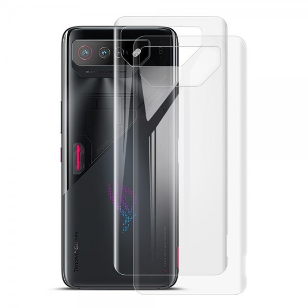 Imak Asus ROG Phone 7 Skjermbeskytter Bakside 2-pakning