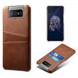 Asus Zenfone 8 Flip Deksel To Kortlommer Brun