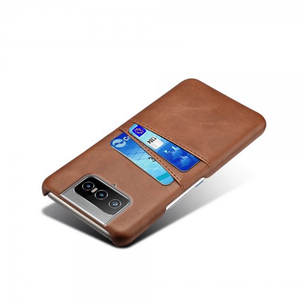 Asus Zenfone 8 Flip Deksel To Kortlommer Brun