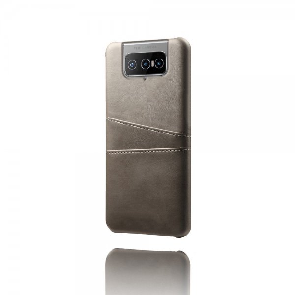 Asus Zenfone 8 Flip Deksel To Kortlommer Grå
