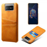 Asus Zenfone 8 Flip Deksel To Kortlommer Oransje