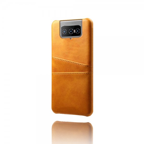 Asus Zenfone 8 Flip Deksel To Kortlommer Oransje