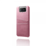 Asus Zenfone 8 Flip Deksel To Kortlommer Rosa