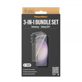PanzerGlass Samsung Galaxy S24 Plus Deksel Skjermbeskytter Linsebeskyttelse 3-in-1 Bundle Set