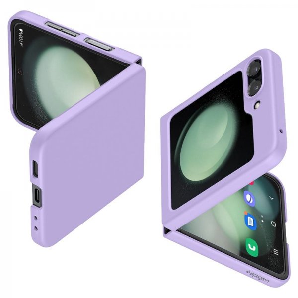 Spigen Samsung Galaxy Z Flip 5 Deksel Air Skin Rose Purple