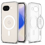 Spigen Google Pixel 10a Deksel Ultra Hybrid MagFit Clear White