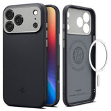 Spigen iPhone 17 Pro Deksel Nano Pop MagFit Black Sesame