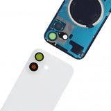 Bakside Glass med smådeler for iPhone 17 - Hvit