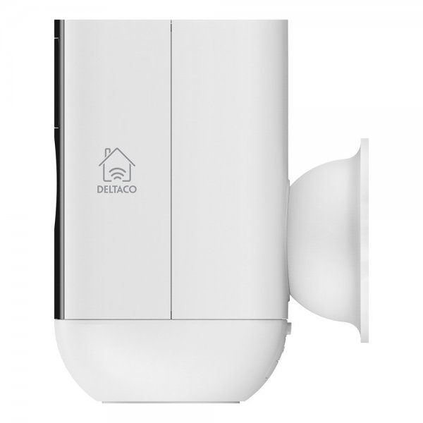 Deltaco Smart Home Batteridrevet WiFi-kamera IP54