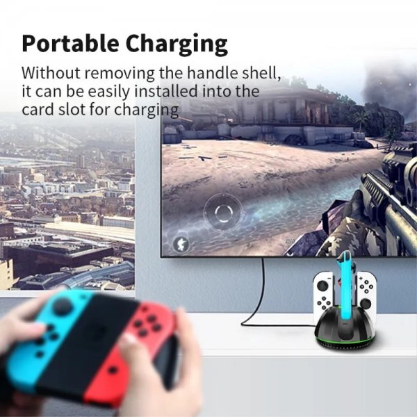 Aolion Batteriladestasjon for Xbox-spillkontroller