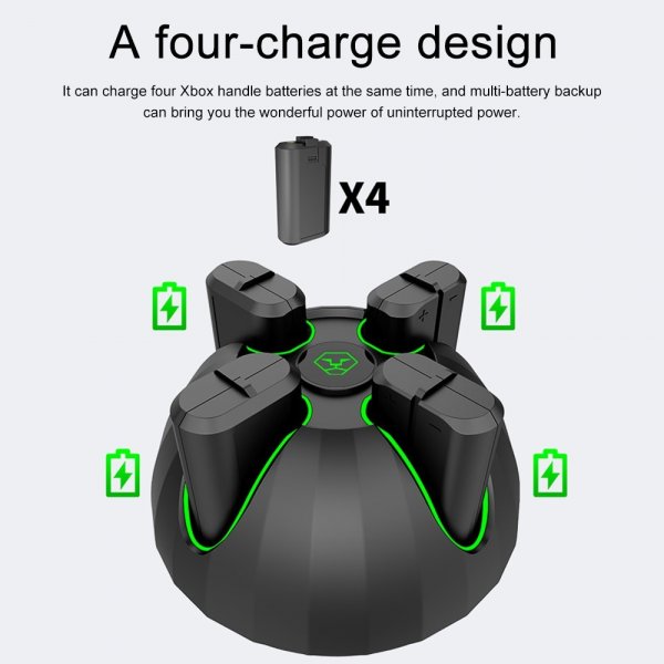 Aolion Batteriladestasjon for Xbox-spillkontroller